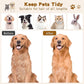 DLUGOPIS 4 In Pet Face and Finishing Comb for Dogs Small Faces Metal Pocket Comb Perfect For Matted Fur Knots Tangles