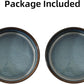 Ceramic Set of 2 Dog Bowls, Food and Water Bowls for Dogs, Puppy, 2pcs Dog Dishes, Pet Feeder(6inch, 2 x Starry Sky Bowls)