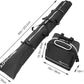 MOOCY Ski Bag for Air Travel, Unpadded Snow Bag Fits Skis Up to 200cm, Carrying Bag for Adults and Children