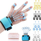 Finger Exerciser,4 Resistance Levels Finger Strengthener for Hand Therapy, Rock Climbing - Relieve Pain for Arthritis, Carpal Tunnel, Hand Strengthener and Finger Strengthener