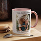 Personalized Coffee Cup with Photo, Logo or Text - Custom Both Sides Printed Mug for Him & Her - Unique Customized Gifts with Names - White/Black