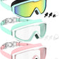 NSSIW Swim Goggles Swimming Kids-Goggles: Anti Fog No Leak with Nose Clip Earplugs for Girls Boys Youth 6-14 3 Pack
