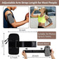 Phone Arm Bands for Running, Armband Cell Phone Holder for Exercise (Gray)