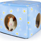 Bienbee Guinea Pig Hideout, Washable Guinea Pigs House Cozy Guinea Pigs Bed for Small Pet Bunny/Rabbit/Hamster/Chinchilla Guinea Pig Accessories Daisy