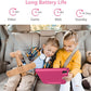 JREN Tablet for Kids｜10.1 Inch Kids Tablet Android 14｜Octa-core｜64GB｜WiFi ｜Bluetooth｜Parental Control｜Children Content｜Children Toddler Pink Girls Gift