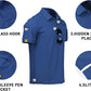V VALANCH Mens Polo Shirts Short Sleeve Moisture Wicking Golf Polo Athletic Collared Shirt Tennis T-Shirt Tops