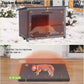 GUTINNEEN Dog House Insulated Outdoor Dog Kennel with Liner for Winter Large