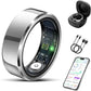 Smart Ring for Women Men-Wearable Fitness Tracker with Sleep Tracking Heart Rate Healthy Monitor Ring Activity Monitoring Steps Calories