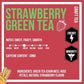 Revival Tea Company Strawberry Green Iced Tea - 1 Gallon Sachets - Green Tea Blend with Natural Strawberry Flavor - 15 Count