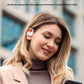 Open Ear Headphones,Wireless Bluetooth 5.3 Air Conduction Open Earbuds,Comfort & Secure Fit ,Powerful Bass,Clear Calls,30H Playback,Light Weight Sports Headsets with Ear-Hook for Workout,Running,Beige