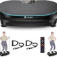 Curved Vibration Plate Exercise Machine, Vibrating Plate 400 lbs Capacity with 9 Auto Modes and 120 Adjustable Speeds, Large LED Display, Touch and Remote Control, Vibration Platform for Home