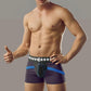 Diamond MMA Four-Strap Jock Strap Supporter with Built-in Athletic Cup Pocket for Sports