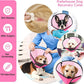 Large Dog Soft Cone Recovery Collar, Comfortable Dog Head Cone Collar for Large Dogs, Pet Surgery Cone Soft Neck Protector, Pink L