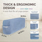 Yes4All Triple-Layer Sponge Yoga Bolster Pillow for Restorative Yoga & Meditation - Versatile Yoga Support Pillow, Balance & Poses Modification