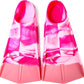 Kids Swim Fins,Short Comfortable Flippers for Lap Swimming and Training for Child,Girls,Boys,Beginners