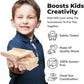 Kraftic Woodworking Building Kit for Kids and Adults, with 3 Educational DIY Carpentry Construction Wood Model Kit Toy Projects for Boys and Girls - Tow Truck, Birdhouse and Dump Truck