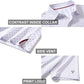 Men's Golf Polo Shirts Short Sleeve Striped Performance Moisture Wicking Dry Fit Golf Shirts for Men