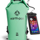 Earth Pak Waterproof Dry Bag - Roll Top Waterproof Backpack Sack Keeps Gear Dry for Kayak with Waterproof Phone Case