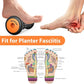 BESKAR Foot Massager Roller for Plantar Fasciitis Relief, Portable, Deep Tissue Muscle Massage, Foot Arch and Heel Pain, Reflexology Tool