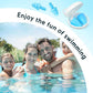 Painless Nose Plugs for Swimming,Nose Plugs for Swimming for Kids (Age 6+) and Adults, Ensure Comfort and Safety in The Water (White, S)
