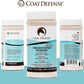 COAT DEFENSE Daily Preventative Powder for Horses - Safe & Effective Equine Skin Conditioner Sweet Itch, Skin Funk, & Rain Rot - Dry Horse Shampoo, 16 oz Formula with All Natural Ingredients
