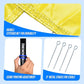 Outdoor Portable Volleyball Net Set System for Backyard - Quick & Easy Setup Adjustable Height Poles, PU Volleyball, Pump and Carrying Bag