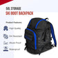 Savvycraft Ski Boot Bag, 50L Ski Backpack for Ski and Snowboard Boots, Helmets, Gloves, and Accessories, Lightweight Durable Convenient, Blue
