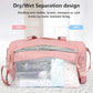 MABROUC Duffle Bag For Women, Sports Duffel Bag for Gym with Wet Pocket & Shoe Compartment, Overnight Weekender Travel Bag
