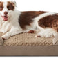 INVENHO Orthopedic Large Dog Bed, Washable Waterproof, Egg-Crate Foam Dog Couch Bed with Washable Removable Cover, Waterproof Lining and Nonskid Bottom