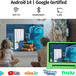 JREN Tablet for Kids｜10 Inch Kids Tablet Android 14｜Octa-core｜64GB｜WiFi ｜Bluetooth｜Parental Control｜Children Content｜Children Toddler Green