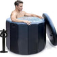 Cold Plunge Tub for Athletes, 100 Gallon Inflatable Ice Bath Tub Water Chiller Compatible, Portable Ice Tubs for Cold Plunge with Insulated Lid for Outdoor & Indoor Recovery