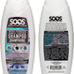 Soos Pet Shampoo Extra Strength Cat and Dog Shampoo Natural Dead Sea Minerals Fast Absorbing - 1x Bottle (500ml)