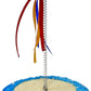 Cat Tree with Toy Ball, Interactive Cats Scratcher Toys with Colorful Ribbons, Play kat Tree, Fun, Entertaining for Large Cats and Small Kittys