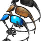 3PACK Polarized Sports Sunglasses for Men Driving Golf Fishing Running Sun Glasses UV400 Protection