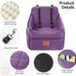Dog Car Seat for Small/Medium Dogs, Dog Booster Car Seats with Thick Cushion for Dogs Under 35lbs, Detachable Washable Pet Carseat with Storage Pockets, 2 Safety Belts(Purple)