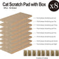 8 Packs in 1 Cat Scratch Pad, Cat Scratcher Cardboard,Reversible,Durable Recyclable Cardboard, Suitable for Cats to Rest, Grind Claws and Play