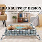 Elevated Raised Dog Bed Cot - Cooling Raised Dog Beds with Bolster Portable Washable Pet Cot Bed with Metal Frame Dogs Hammock Bed for Indoor & Outdoor