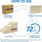 5-Step Spliceable Pet Stairs: Indoor& Outdoor Multi-Use with a Removable Cover and a Pocket, Best for Small Pets and Older Dogs Who Has Spine and Arthritis Issues to Get on High Beds, Beige（22.8" H）
