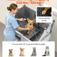 VEVOR Stainless Steel Dog Washing Station, 38 inch Pet Grooming Tub w/Storage Stairs, Faucet & Showerhead & Soap Holder Dog Bathtub for Medium & Small Pets (Left Door)