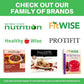 PROTIFIT - High Protein Wafer Bar, 15g Protein, Low Calorie, Low Carb, Low Fat, Trans Fat Free, Cholesterol Free, Ideal Protein Compatible, 5 Servings Per Box (Raspberry)
