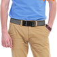 WHIPPY Mens Elastic Stretch Belt Unisex Adventure Web Belt for Women Men with Non-Metal Buckle Adjustable Belts