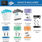 Arena Strength Workout Cards - Instructional Fitness Deck for Booty Band Workouts, Beginner Fitness Guide for Resistance Band Training Exercises at Home. Includes Workout Routines.