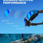 ZIONOR G1 Lite Swim Goggles with Swim Cap Comfortable Anti-fog Swimming Goggles Cap Set for Adult Men Women