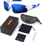 BEACOOL Polarized Sports Sunglasses for Men Women Youth Baseball Fishing Cycling Running Golf Motorcycle Tac Glasses UV400