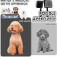 Large Slicker Brush for Dogs - 3PC Pet Grooming Kit - Undercoat Rake & Stainless Comb | Long Pins Remove Mats on Poodles, Golden, Labradoodles | Thick Coat Deshedder for Dogs, Cats, Black