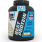BPI Sports Best Protein – 100% Whey Protein Powder – Muscle Growth, Recovery, Meal Replacement – No Fillers, Gluten-Free – Best Protein Powder for Men & Women | Vanilla Swirl – 5 Pounds