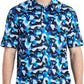 Men's Golf Polo Shirts Short Sleeve Striped Performance Moisture Wicking Dry Fit Golf Shirts for Men