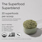 Sports Research® Organic Greens Superfood Powder w/Spirulina & Chlorella, Adaptogens, Enzymes, Probiotics & 8 VIT Bs for Gut & Mood Support* - Vegan, Sugar-Free & Low-Cal Original 20 Servings