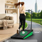Walking Pad Treadmill, 12% 5-Level Auto Incline, 2-in-1 Under Desk Foldable w/Remote Control, 12 HIIT Mode, 265 Lbs, 7.6 MPH Max, Portable Treadmill for Office Home, No Tablet Stand