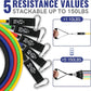 Aihoye Resistance Bands for Working Out, Exercise Bands with Handles, Stretch Bands for Exercise, Workout Bands with Door Anchors for Physical Therapy & Strength Training
